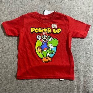 2t boys super Mario shirt